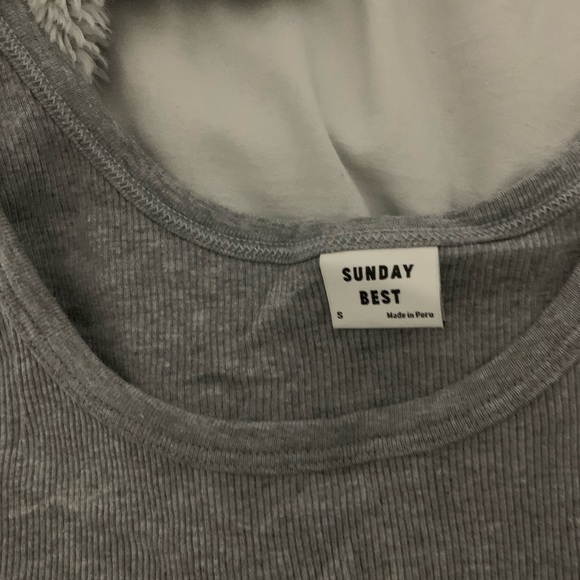 ARITZIA RIBBED TANK TOP SET - TNA AND SUNDAY BEST - Picture 3 of 5